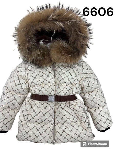 6606 Пальто для девочки Lusiming