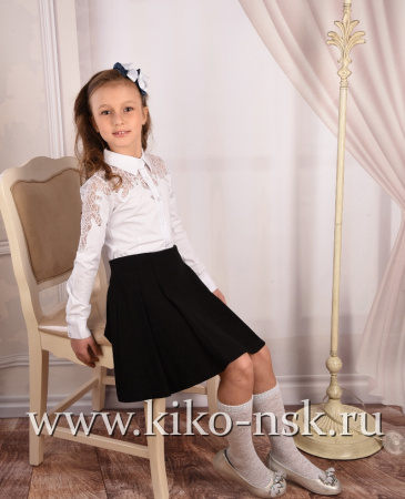 1516 Юбка школьная пышная