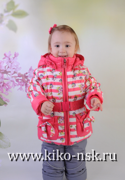 3555М Костюм на синтепоне, Розовый