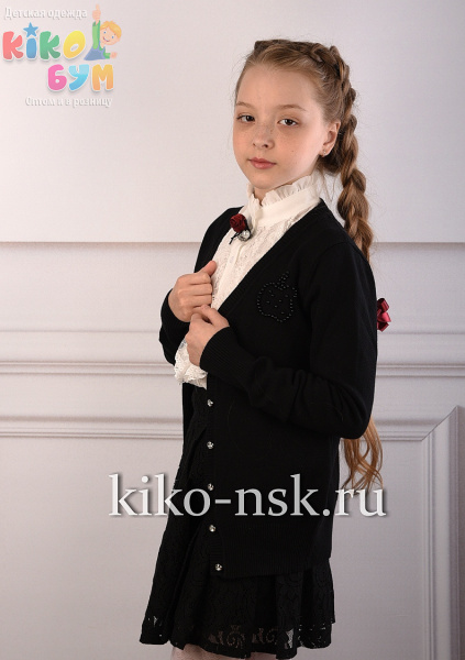 3413 ЕК Кофта для девочки на пуговицах