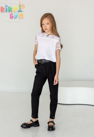 21016 Брюки школьные "Бананы"