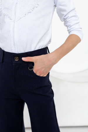 8002 Брюки школьные "Палаццо"