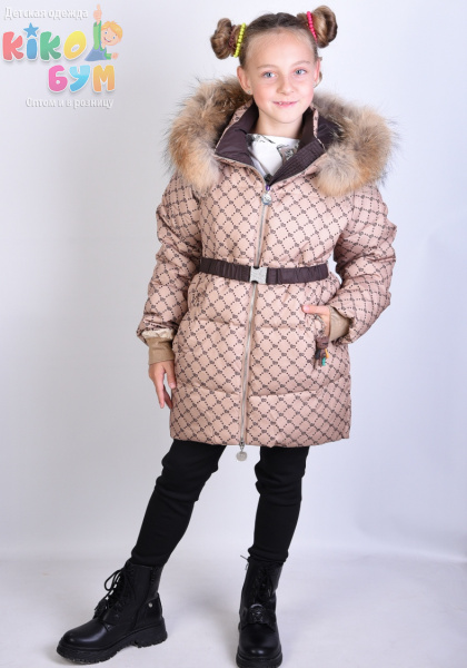 6606 Пальто для девочки Lusiming