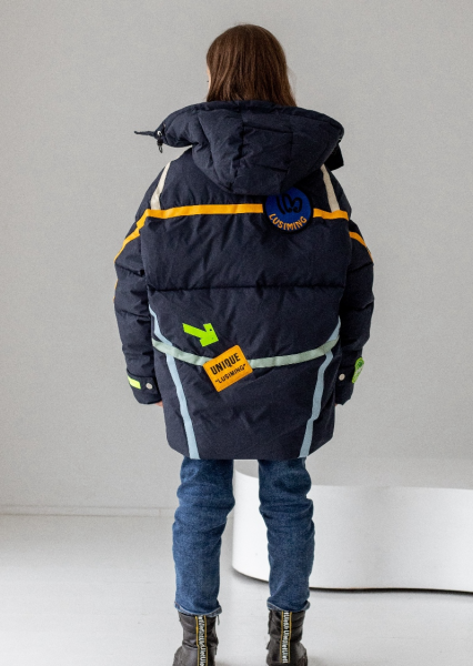 2238 Куртка для девочки Lusiming