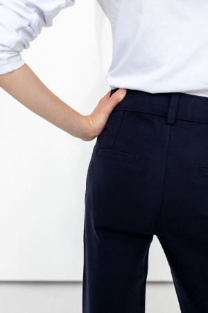 8002 Брюки школьные "Палаццо"