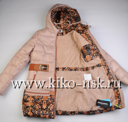 SS3737 Полупальто для девушки на тинсулейте