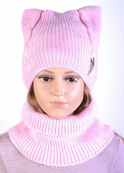 47 Комплект зимний на флисе "Кошки 1"