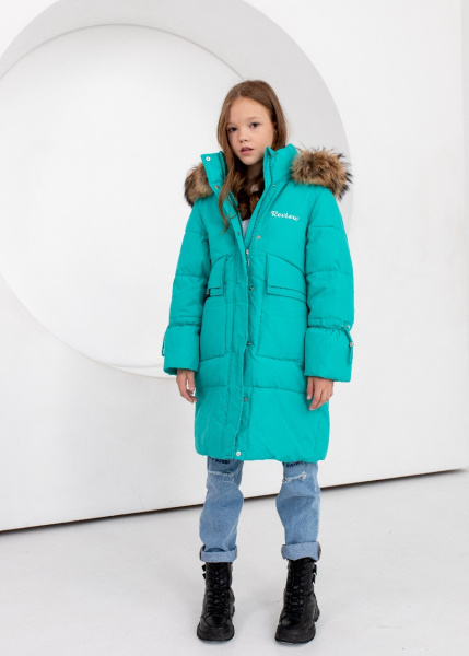 6113 Пальто для девочки Anernuo