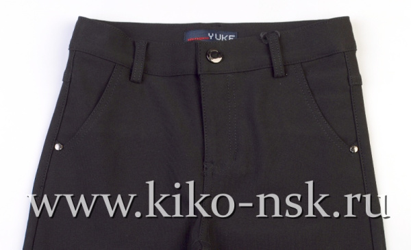 14064-1 Брюки школьные для девочки YUKE