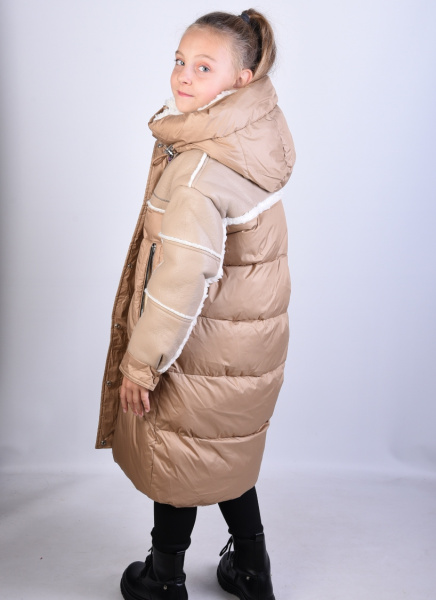 2313 Пальто для девочки Lusiming