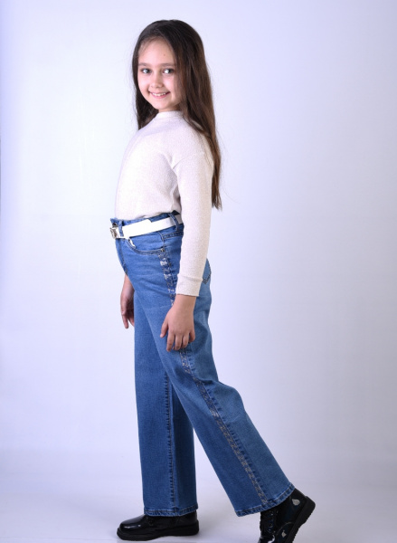 1026 Джинсы для девочки 