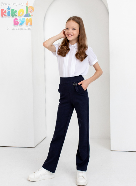 19121(22-27) Брюки школьные для девочки