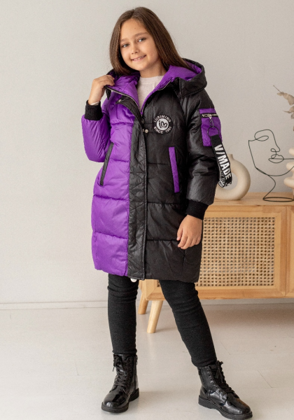 2233 Пальто для девочки Lusiming