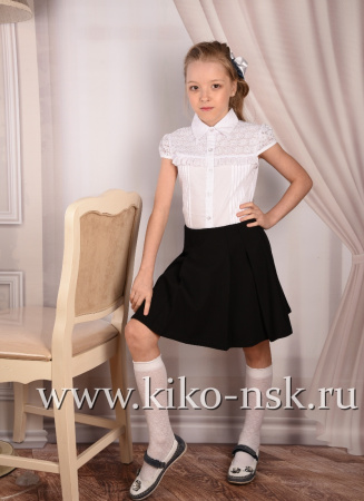 1516 Юбка школьная пышная