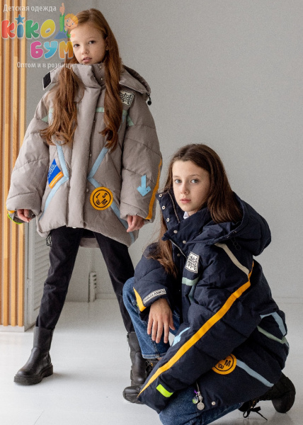 2238 Куртка для девочки Lusiming