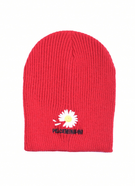 54  Шапка "Ромашка" двойная