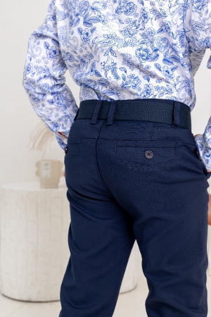 29247 Брюки для мальчика школьные 