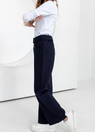 18146 Брюки школьные "Палаццо"