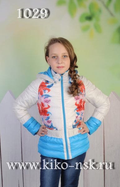 1029 Куртка для девочки на синтепоне